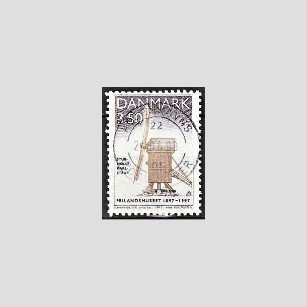 FRIMRKER DANMARK | 1997 - AFA 1139 - Frilandsmuseet 100 r - 3,50 Kr. flerfarvet - Pragt Stemplet