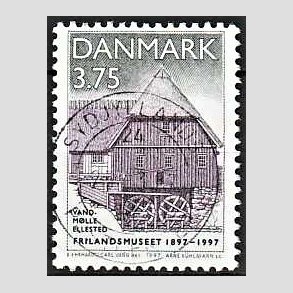 FRIM�RKER DANMARK | 1997 - AFA 1140 - Frilandsmuseet 100 �r - 3,75 Kr. vandm�lle - Pragt Stemplet