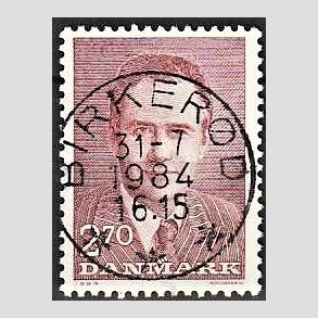 FRIM�RKER DANMARK | 1984 - AFA 806 - Prins Henrik 50 �r. - 2,70 Kr. r�d - Pragt Stemplet Birker�d