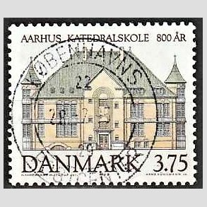 FRIM�RKER DANMARK | 1995 - AFA 1084 - Aahus Katedralskole 800 �r - 3,75 Kr. flerfarvet - Pragt Stemplet