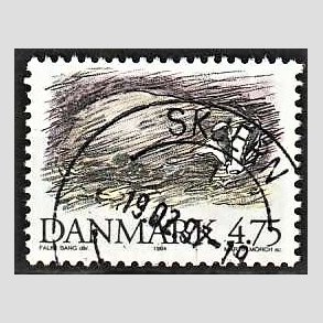 FRIM�RKER DANMARK | 1994 - AFA 1077 - Truede danske dyr - 4,75 Kr. Gr�vling - Pragt Stemplet