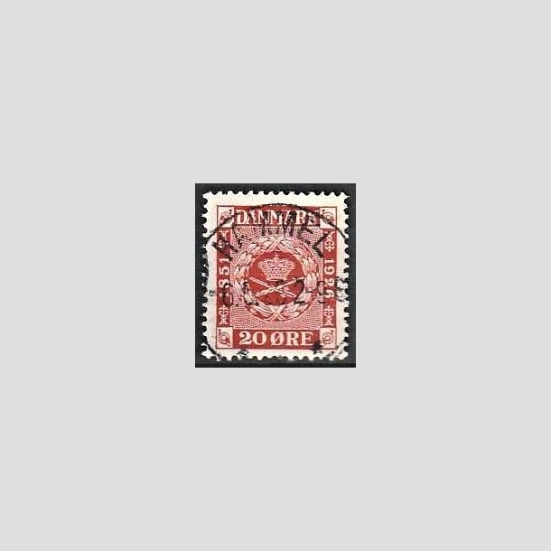 FRIMRKER DANMARK | 1926 - AFA 155 - Frimrkets 75 rs jubilum 20 re rd - Lux Stemplet