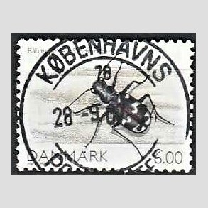 FRIM�RKER DANMARK | 2007 - AFA 1513 - Danmarks natur I - 6,00 Kr. flerfarvet - Pragt Stemplet