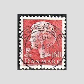 FRIMRKER DANMARK | 1981 - AFA 715 - Dronning Margrethe - 160 re rd - Pragt Stemplet