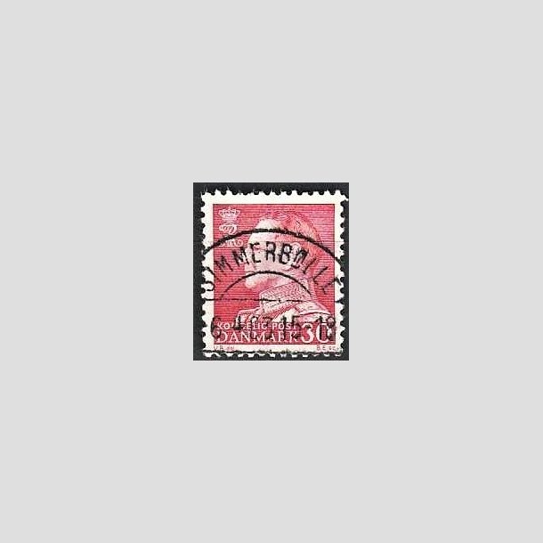 FRIMRKER DANMARK | 1961-62 - AFA 394 - Fr. IX 30 re rd - Lux Stemplet