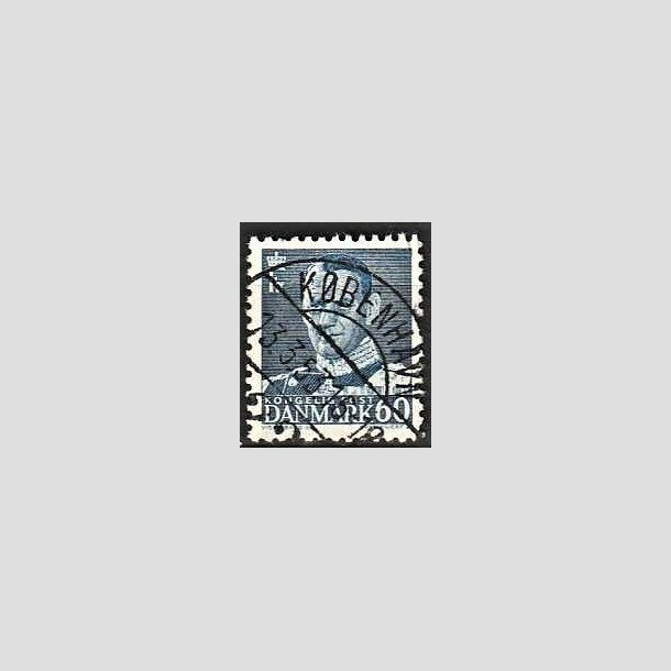 FRIMRKER DANMARK | 1952-53 - AFA 339 - Fr. IX 60 re mrkbl - Lux Stemplet