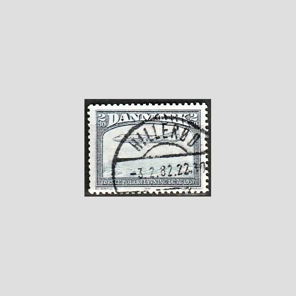 FRIMRKER DANMARK | 1981 - AFA 740 - Flyvning - 2,30 Kr. sortbl/bl - Lux Stemplet