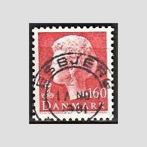 FRIMRKER DANMARK | 1981 - AFA 715 - Dronning Margrethe - 160 re rd - Pragt Stemplet