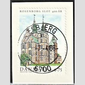 FRIM�RKER DANMARK | 2006 - AFA 1463 - Roseborg Slot 400 �r. - 4,75 Kr. Rosenborg slot p� klip - Pragt Stemplet