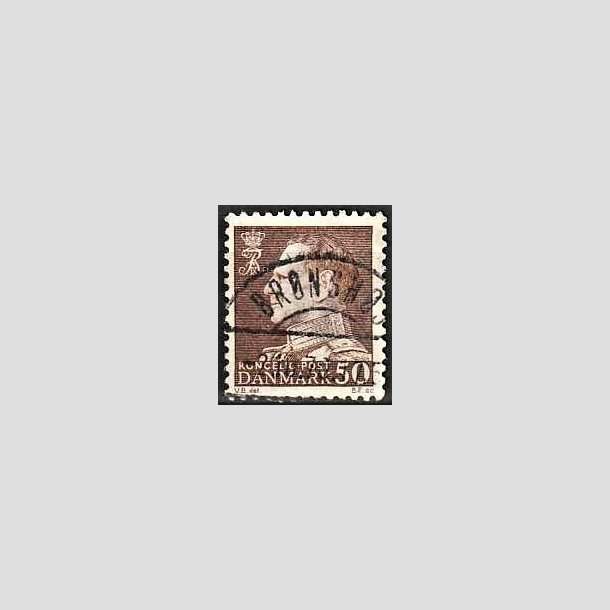 FRIMRKER DANMARK | 1967 - AFA 460 - Fr. IX 50 re brun - Lux Stemplet