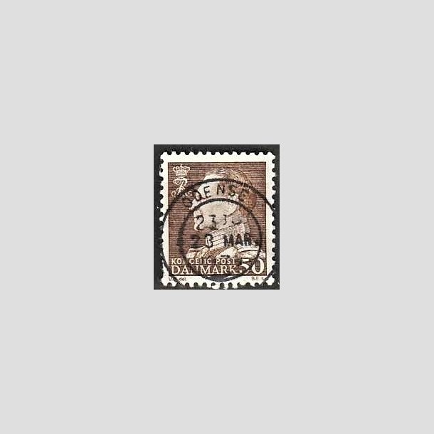 FRIMRKER DANMARK | 1967 - AFA 460 - Fr. IX 50 re brun - Lux Stemplet