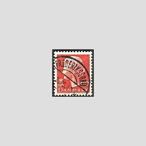 FRIMRKER DANMARK | 1978 - AFA 653 - Dronning Margrethe - 110 re orange - Pragt Stemplet