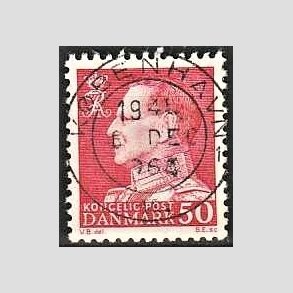 FRIMRKER DANMARK | 1965 - AFA 432 - Fr. IX 50 re rd - Lux Stemplet