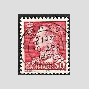 FRIMRKER DANMARK | 1965 - AFA 432 - Fr. IX 50 re rd - Lux Stemplet