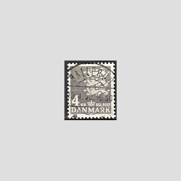 FRIMRKER DANMARK | 1969 - AFA 487 - Rigsvben 4,00 Kr. gr - Lux Stemplet Ballerup