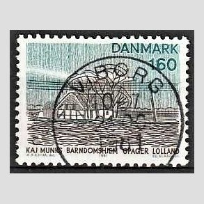 FRIM�RKER DANMARK | 1981 - AFA 732 - Sj�lland og �er - 160 �re flerfarvet - Pragt Stemplet Viborg