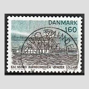 FRIM�RKER DANMARK | 1981 - AFA 732 - Sj�lland og �er - 160 �re flerfarvet - Pragt Stemplet