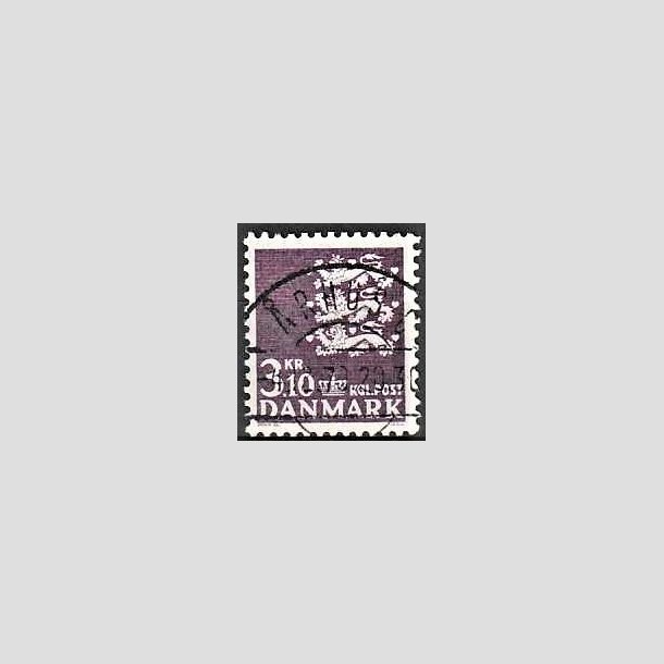 FRIMRKER DANMARK | 1970 - AFA 501 - Rigsvben 3,10 Kr. violet - Pragt Stemplet