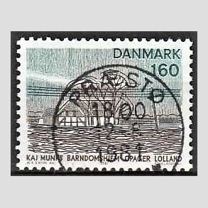 FRIM�RKER DANMARK | 1981 - AFA 732 - Sj�lland og �er - 160 �re flerfarvet - Pragt Stemplet