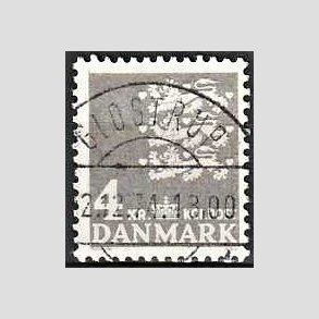 FRIMRKER DANMARK | 1969 - AFA 487 - Rigsvben 4,00 Kr. gr - Lux Stemplet