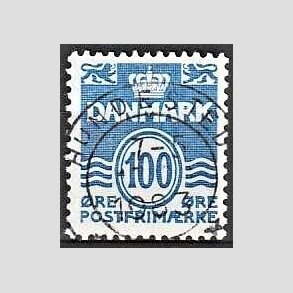 FRIM�RKER DANMARK | 1983 - AFA 771 - B�lgelinie - 100 �re lysbl� - Pragt Stemplet