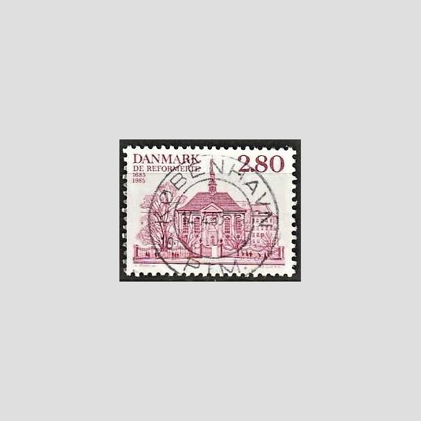 FRIMRKER DANMARK | 1985 - AFA 825 - Reformerte meninghed 300 r - 2,80 Kr. rosa - Pragt Stemplet