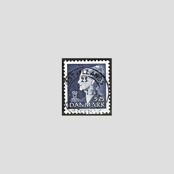 FRIMRKER DANMARK | 1997 - AFA 1155 - Dronning Margrethe - 5,25 Kr. bl - Lux Stemplet
