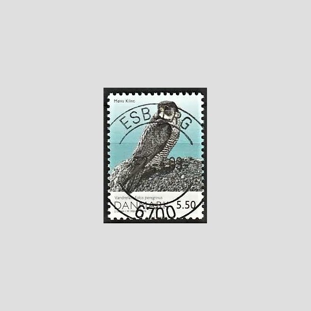 FRIMRKER DANMARK | 2009 - AFA 1572 - Danmarks natur II - 5,50 Kr. flerfarvet - Pragt Stemplet Esbjerg