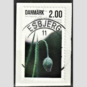 FRIM�RKER DANMARK | 2011 - AFA 1663 - Sommerens blomster - 2,00 Kr. flerfarvet - Pragt Stemplet