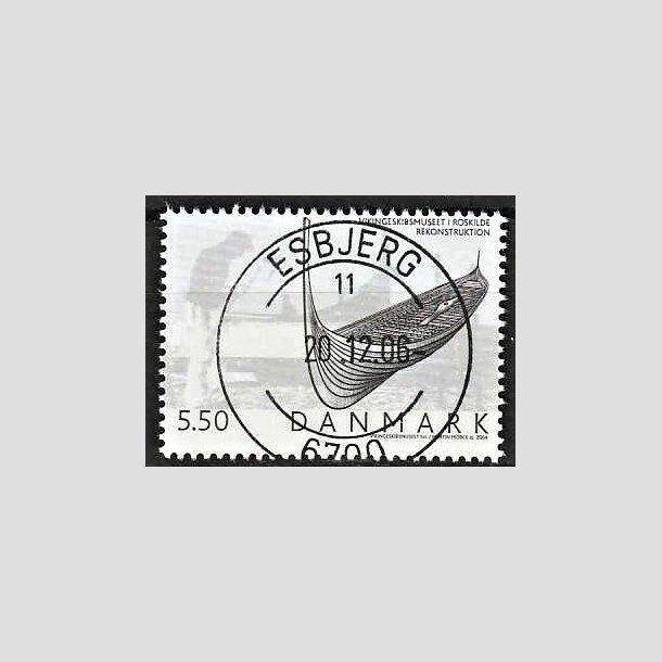 FRIMRKER DANMARK | 2004 - AFA 1401 - Vikingeskibsmuseet - 5,50 Kr. Udstilling - Pragt Stemplet