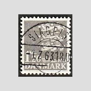 FRIMRKER DANMARK | 1962 - AFA 403 - Rigsvben 1,20 Kr. gr - Lux Stemplet Slagelse