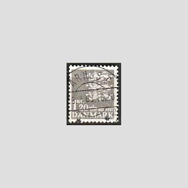 FRIMRKER DANMARK | 1962 - AFA 403 - Rigsvben 1,20 Kr. gr - Lux Stemplet rhus C