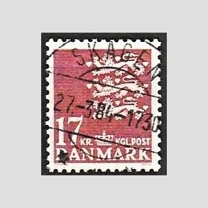 FRIMRKER DANMARK | 1984 - AFA 795 - Rigsvben 17 Kr. matrd - Pragt Stemplet