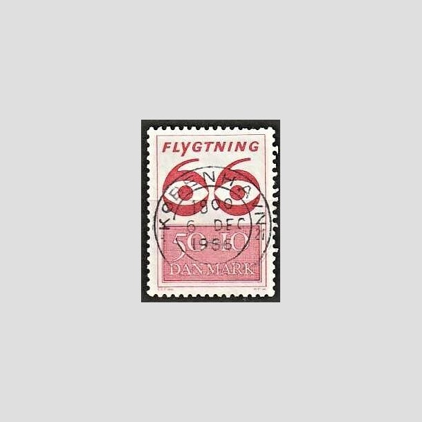 FRIMRKER DANMARK | 1966 - AFA 449F - Flygtning 1966 - 50 + 10 re rd - Pragt Stemplet