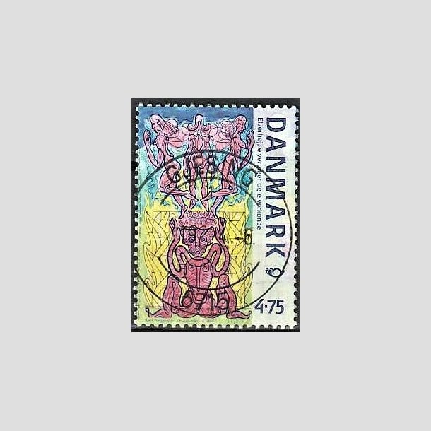 FRIMRKER DANMARK | 2006 - AFA 1460 - Mystiske vsener - 4,75 Kr. flerfarvet - Pragt Stemplet