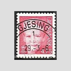 FRIMRKER DANMARK | 2005 - AFA 1449 - Dronning Margrethe II - 4,75 Kr. rd - Pragt Stemplet
