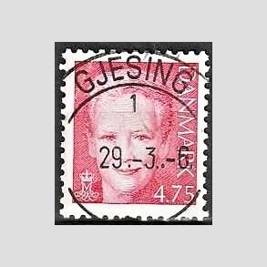 FRIMRKER DANMARK | 2005 - AFA 1449 - Dronning Margrethe II - 4,75 Kr. rd - Pragt Stemplet