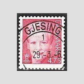 FRIMRKER DANMARK | 2005 - AFA 1449 - Dronning Margrethe II - 4,75 Kr. rd - Pragt Stemplet