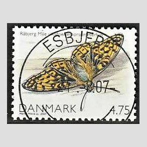 FRIM�RKER DANMARK | 2007 - AFA 1512 - Danmarks natur I - 4,75 Kr. flerfarvet - Pragt Stemplet
