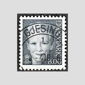 FRIMRKER DANMARK | 2005 - AFA 1450 - Dronning Margrethe II - 8,00 mrkgr - Pragt Stemplet