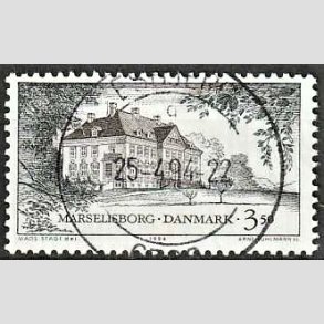 FRIM�RKER DANMARK | 1994 - AFA 1062 - Danske Slotte - 3,50 Kr. flerfarvet - Pragt Stemplet