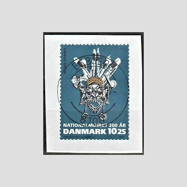 FRIMRKER DANMARK | 2007 - AFA 1504 - Nationalmuseet 200 r. - 10,25 Kr. flerfarvet p klip - Pragt Stemplet