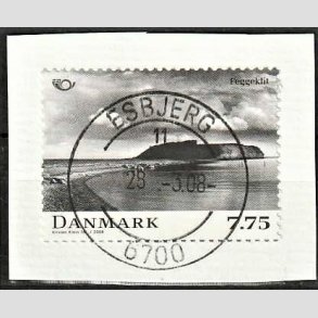 FRIM�RKER DANMARK | 2008 - AFA 1537 - Nordisk mytologi 3 - 7,75 Kr. flerfarvet p� klip - Pragt Stemplet