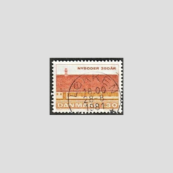FRIMRKER DANMARK | 1981 - AFA 725 - Nyboder 350 r - 1,30 Kr. flerfarvet - Pragt Stemplet Lkken