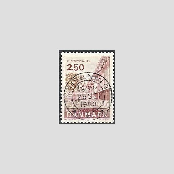 FRIMRKER DANMARK | 1983 - AFA 778 - EU Bygningskunst - 2,50 Kr. rd/rdbrun - Pragt Stemplet