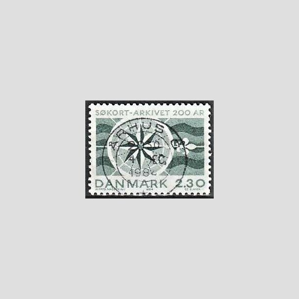 FRIMRKER DANMARK | 1984 - AFA 799 - Skortarkivet 200 r - 2,30 Kr. grn - Lux Stemplet