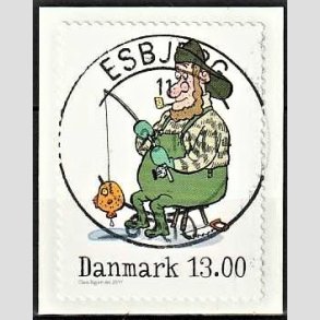 FRIM�RKER DANMARK | 2011 - AFA 1685 - Vintereventyr - 13,00 Kr. flerfarvet - Pragt Stemplet