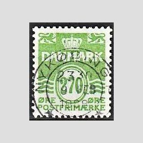 FRIM�RKER DANMARK | 1988 - AFA 894 - B�lgelinie - 270 �re lysgr�n - Pragt Stemplet