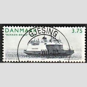 FRIMRKER DANMARK | 2001 - AFA 1299 - -frger - 3,75 Kr. Bukken-Bruse Fej - Pragt Stemplet Gjesing