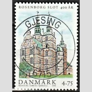 FRIM�RKER DANMARK | 2006 - AFA 1463 - Roseborg Slot 400 �r. - 4,75 Kr. Rosenborg slot - Pragt Stemplet